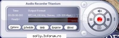 audio recorder titanium is a sound recording program for windows. recording to a computer has never