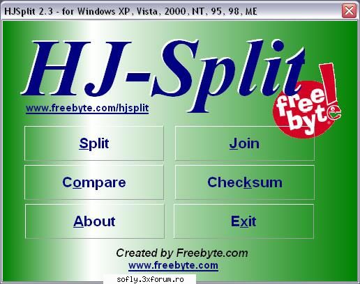 hjsplit is a popular set of freeware programs created by in with various hjsplit supports many