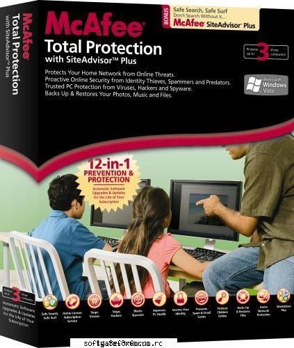 mcafee� total is security ideal for people who are constantly online for shopping, banking, trading