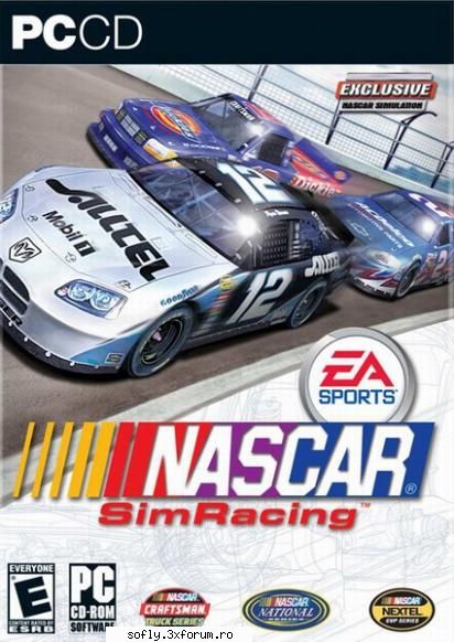 Nascar Sim Racing - FULL ISO - Download links: CD 1 CD 2 - Jocuri Full