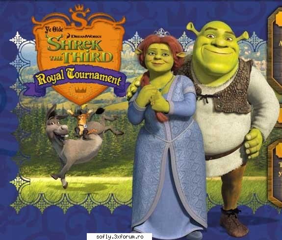 shrek the third rip 
in shrek the third, players adventure as shrek and his friends to save far far